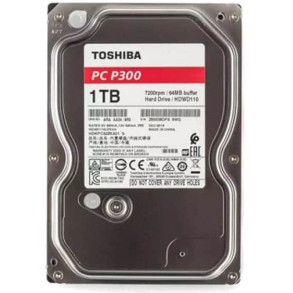 Toshiba P300 1TB Hard Disk (Refurbished)