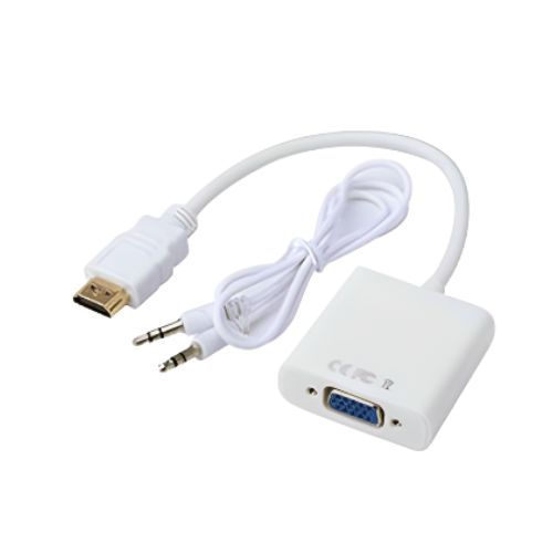 Dtech DT 6404 HDMI To VGA Audio Converter