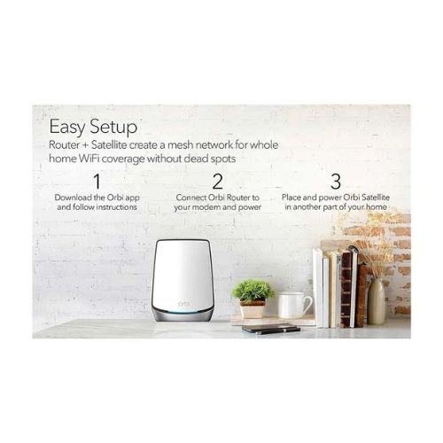 Netgear Orbi RBK852 AX6000 Mbps Gigabit Tri-band Wi-Fi System