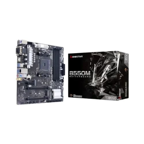 Biostar B550MX/E PRO Micro ATX Motherboard