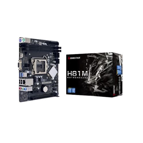 Biostar H81MHV3 4th Gen Motherboard