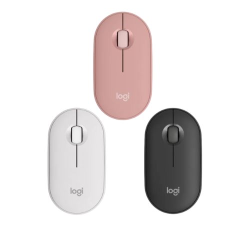 Logitech M350s Pebble Mouse 2 Slim Bluetooth Wireless Mouse