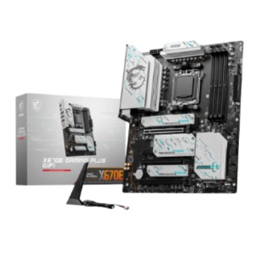 MSI X670E GAMING PLUS WIFI AM5 ATX Motherboard