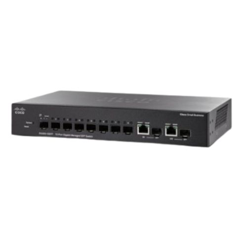 Cisco SG350-10SFP 10-port Gigabit Managed SFP Switch
