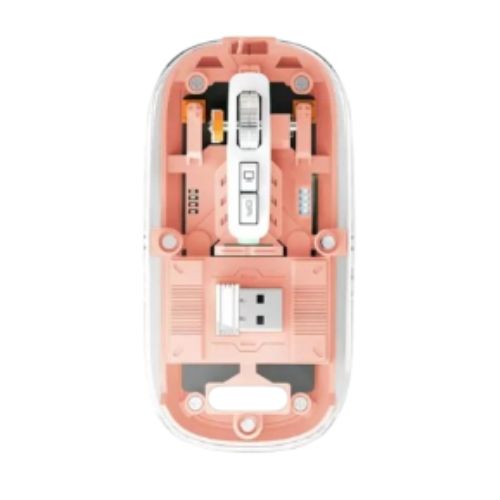 PC Power PGM P4 Gray Transparent Bluetooth Mouse