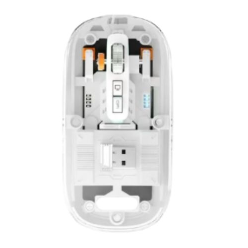 PC Power PGM P4 WH Transparent Bluetooth Mouse