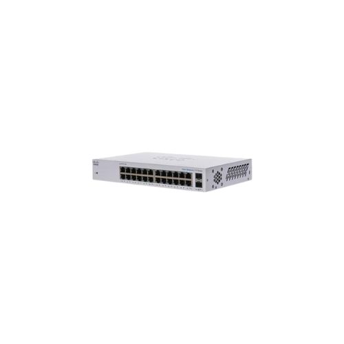 Cisco CBS110-24T-EU 24 Port Gigabit Ethernet Unmanaged Switch With 2 Gigabit SFP