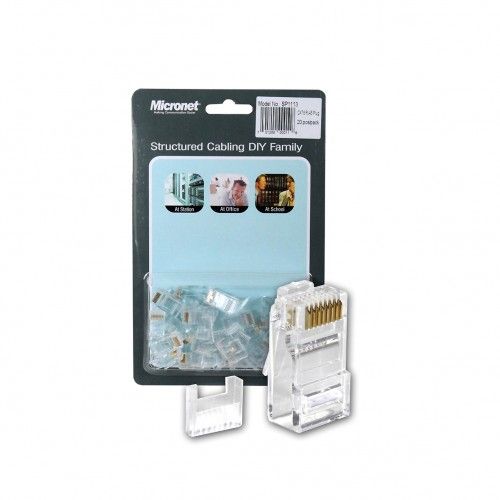 Micronet Cat 6 RJ45 Cable Connector