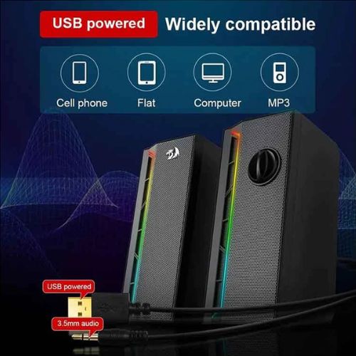 Redragon GS580 Calliope RGB Stereo Gaming Speaker