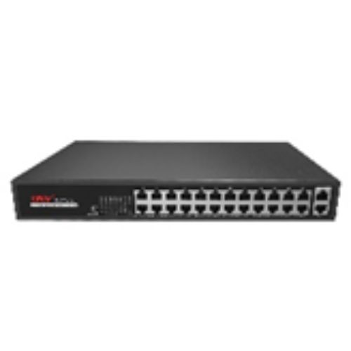 ONV H1024PS 2 Gigabit Up Link 24 Port PoE Switch