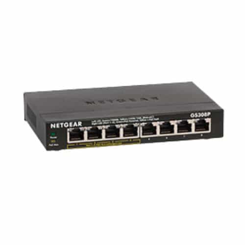 Netgear GS308P 8 Port Gigabit Switch with 4 Port PoE