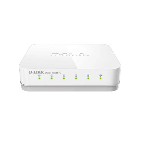 D-Link DES-1005A 5-Port Gigabit Unmanaged Desktop Switch